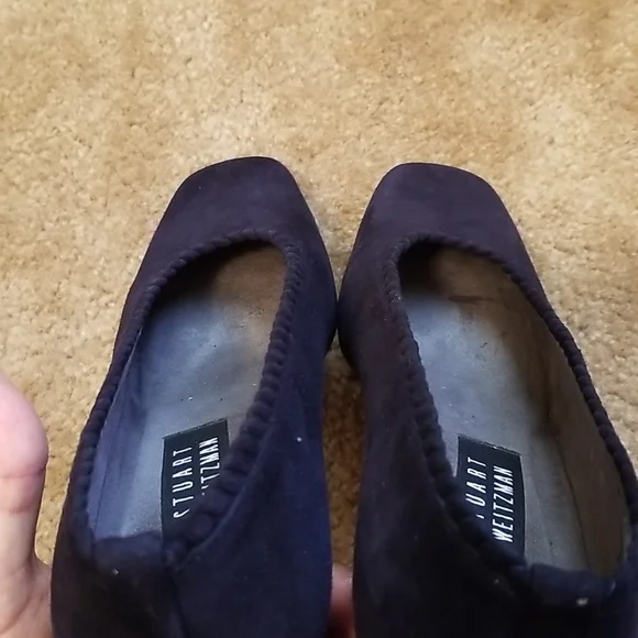 Stuart Weitzman Suede Heels - Picture 11 of 13